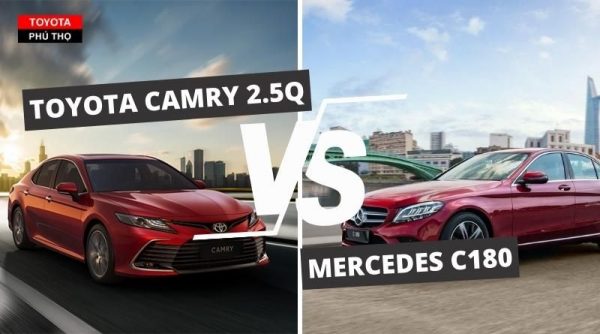 Đánh giá Toyota Camry 2.5Q và Mercedes C180