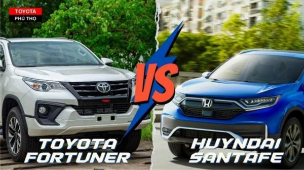 Toyota Fortuner và Honda CRV nên chọn hãng xe nào?