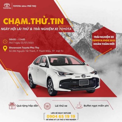 Chạm Thử Tin - Ngày hội trải nghiệm lái thử xe Toyota