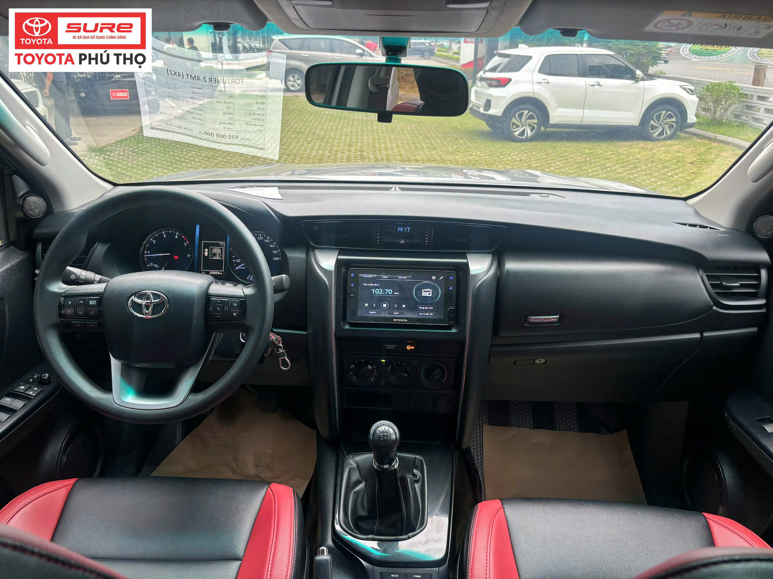 TOYOTA FORTUNER 2.4G MT - 2023