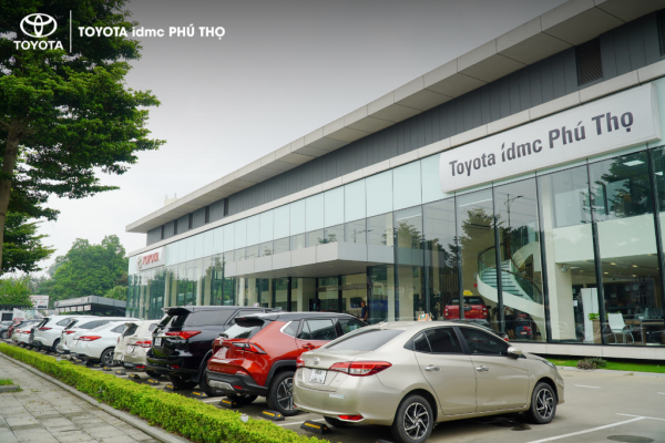 Toàn cảnh không gian tại đại lý Toyota chính hãng tại Phú Thọ