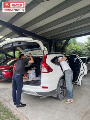 Hậu quả của phiên live stream ngày 25/7 tại Toyota Sure Phú Thọ – Khách hàng nườm nượp đến mua bán xe