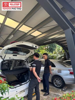 Hậu quả của phiên live stream ngày 25/7 tại Toyota Sure Phú Thọ – Khách hàng nườm nượp đến mua bán xe