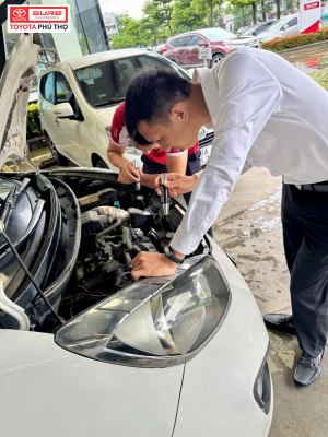Dịch vụ định giá xe cũ minh bạch, uy tín tại Toyota Sure Phú Thọ – An tâm đổi xe, bán xe với giá hợp lý nhất.