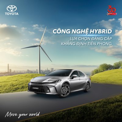 TOYOTA CAMRY HOÀN TOÀN MỚI – TIÊN PHONG CHINH PHỤC MỌI CUNG ĐƯỜNG 2 Toyota Camry hoàn toàn mới 2025 – biểu tượng mới của đẳng cấp và công nghệ.