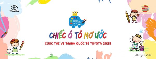 Cuộc thi vẽ tranh Toyota 2025 – Toyota Phú Thọ phát động “Chiếc ô tô mơ ước” lần thứ 15