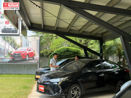 LỢI ÍCH KÉP CÙNG CHƯƠNG TRÌNH THU CŨ ĐỔI MỚI 2 Khách hàng tại Toyota Sure Phú Thọ trải nghiệm lợi ích kép cùng chương trình thu cũ đổi mới