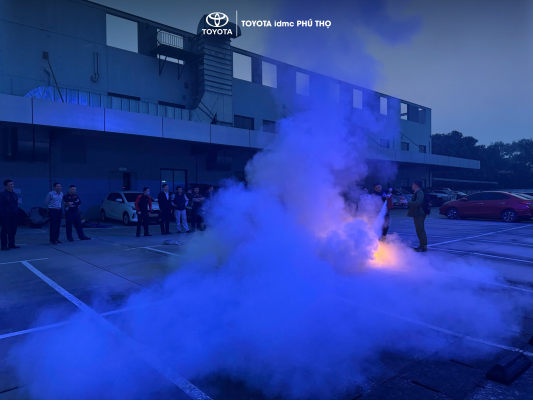 🚒 DIỄN TẬP PHÒNG CHÁY CHỮA CHÁY TẠI TOYOTA PHÚ THỌ – NÂNG CAO Ý THỨC AN TOÀN LAO ĐỘNG 🔥 4 8 - Toyota Phú Thọ