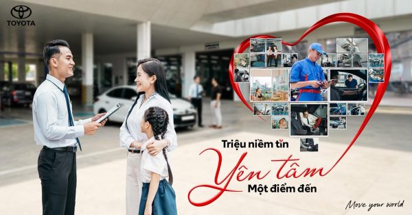 TRIỆU NIỀM TIN – YÊN TÂM MỘT ĐIỂM ĐẾN TẠI TOYOTA PHÚ THỌ 1 Toyota Phú Thọ Triệu niềm tin yên tâm một điểm đến