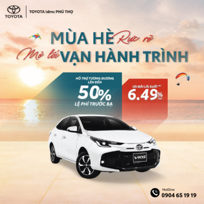 Mua xe Toyota tại Phú Thọ: Ưu đãi tháng 4 hấp dẫn – Trả góp 0 đồng dễ dàng 1 mua xe Toyota tại Phú Thọ ưu đãi tháng 4 trả góp 0 đồng