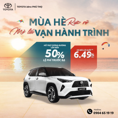 Mua xe Toyota tại Phú Thọ: Ưu đãi tháng 4 hấp dẫn – Trả góp 0 đồng dễ dàng 3 mua xe Toyota tại Phú Thọ ưu đãi tháng 4 trả góp 0 đồng hấp dẫn