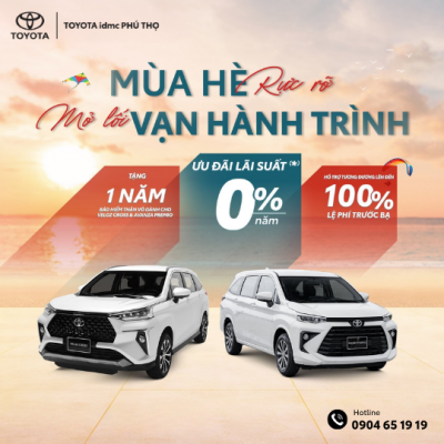 Mua xe Toyota tại Phú Thọ: Ưu đãi tháng 4 hấp dẫn – Trả góp 0 đồng dễ dàng 2 9 - Toyota Phú Thọ