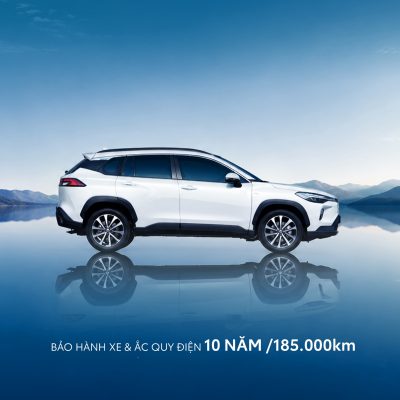 Corolla Cross Hybrid – Công nghệ Hybrid bền bỉ cho cuộc sống thảnh thơi 1 Toyota Corolla Cross Hybrid vận hành với thiết kế hiện đại, công nghệ Hybrid tiết kiệm nhiên liệu và ưu đãi hấp dẫn tại Toyota Phú Thọ.
