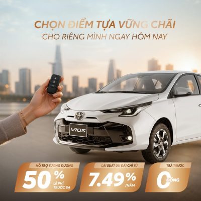 TOYOTA VIOS – SỰ VỮNG VÀNG MÀ PHÁI ĐẸP TÌM KIẾM 3 Toyota Vios tại Toyota Phú Thọ
