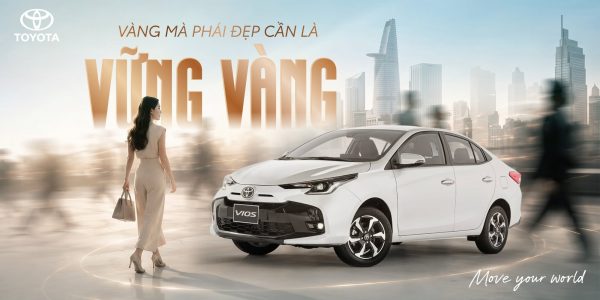TOYOTA VIOS – SỰ VỮNG VÀNG MÀ PHÁI ĐẸP TÌM KIẾM 1 Toyota Vios dành cho phái đẹp hiện đại