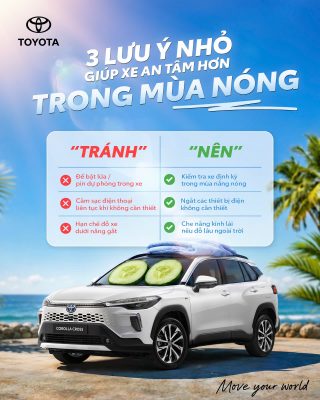 ĐỖ XE NGOÀI TRỜI NẮNG NÓNG: 3 LƯU Ý GIÚP BẢO VỆ XE AN TOÀN TRONG MÙA HÈ 1 Đỗ xe ngoài trời nắng nóng đúng cách