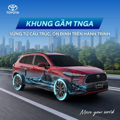 Triết lý Durability Toyota – Bí quyết tạo nên độ bền vượt thời gian 4 Kết cấu thân xe vững chãi theo triết lý Durability Toyota
