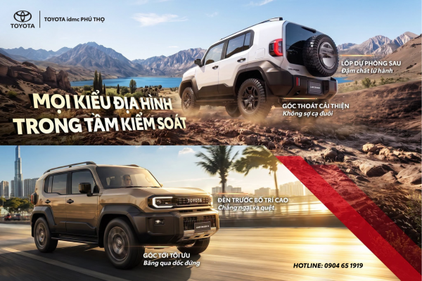 Toyota Land Cruiser FJ – Sẵn sàng chinh phục đa dạng địa hình 1 Toyota Land Cruiser FJ chinh phục đa dạng địa hình