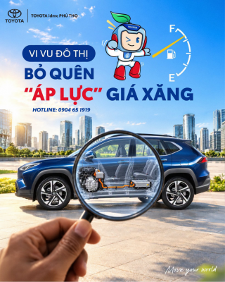 Yaris Cross Hybrid tiết kiệm nhiên liệu thế nào khi đi phố? 1 Yaris Cross Hybrid tiết kiệm nhiên liệu khi di chuyển trong đô thị